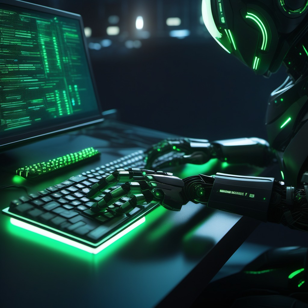 Autonomous coding agent at work